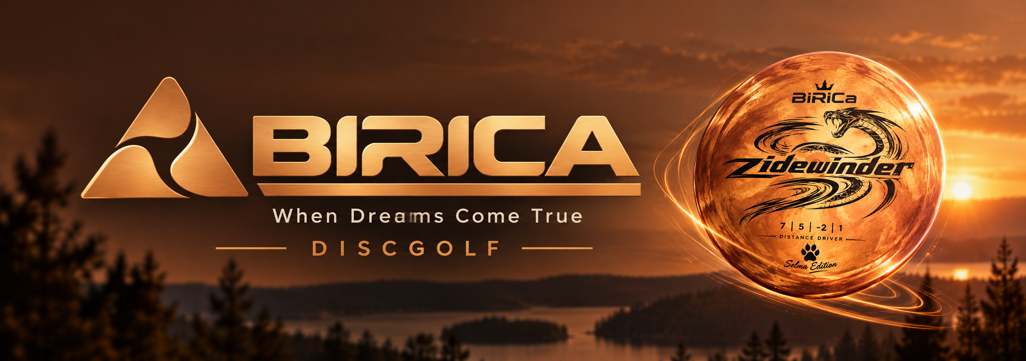 BIRICA Discgolf med Zidewinder – Selma Edition